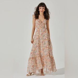 ASTR the label Primrose Floral maxi dress - M
